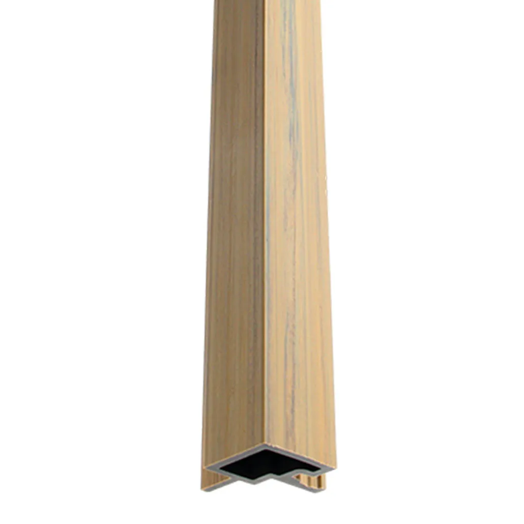Cornière Panneau Bois Extérieur Bouleau 290CM | Façade | Jardin | Texture 3D