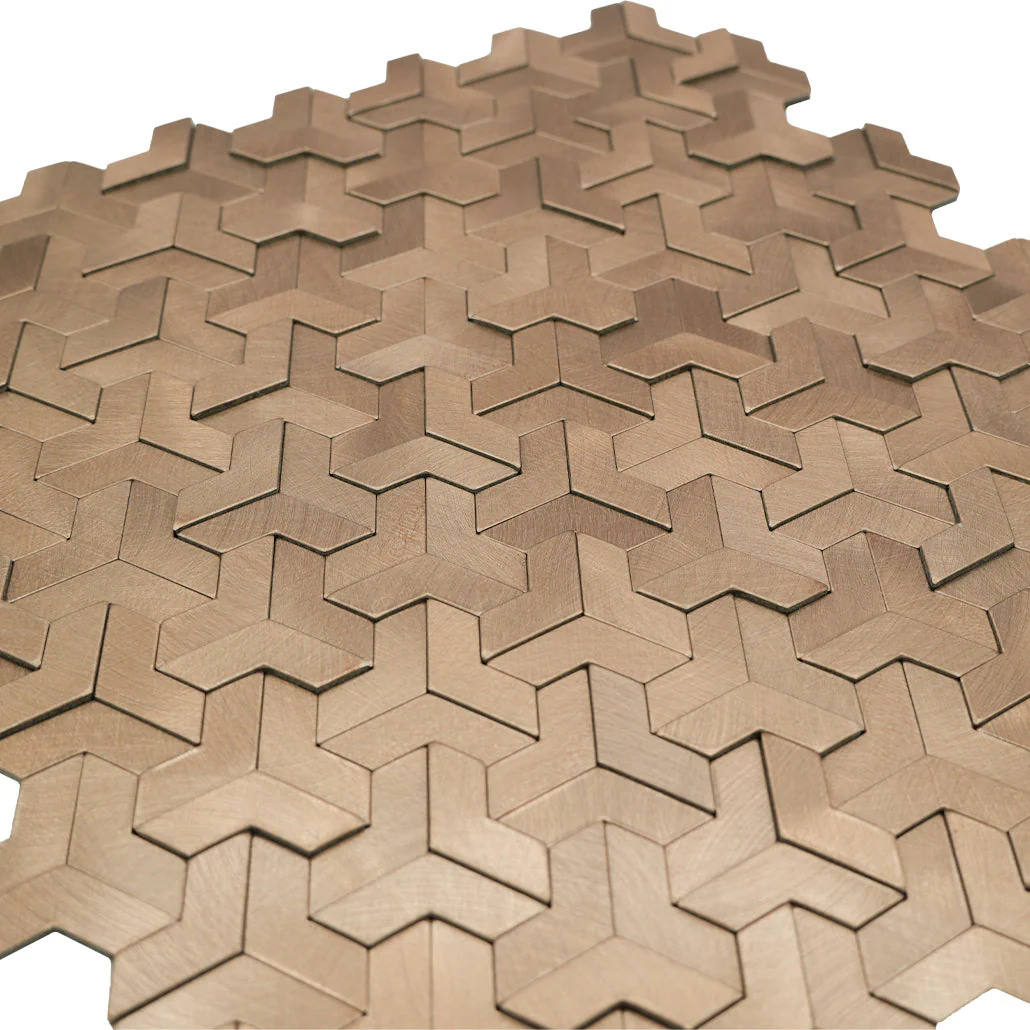 Crédence adhésive | Trifold 3D Naturel | 30,3×28 cm - Image 8