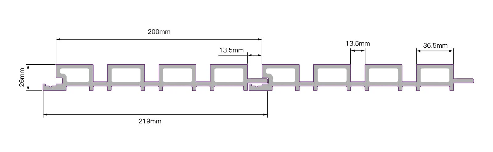 Panneau Bois Extérieur Chêne 290CM | Façade | Jardin | Texture 3D - Image 11